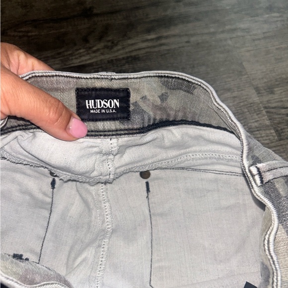 Hudson Jeans Gray Skinny Jeans with Urban Camo Style - Picture 7 of 7